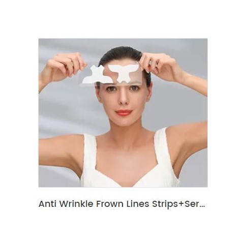 Anti Wrinkle Frown Lines Strips+Serum图2