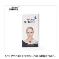 Anti Wrinkle Frown Lines Strips+Serum