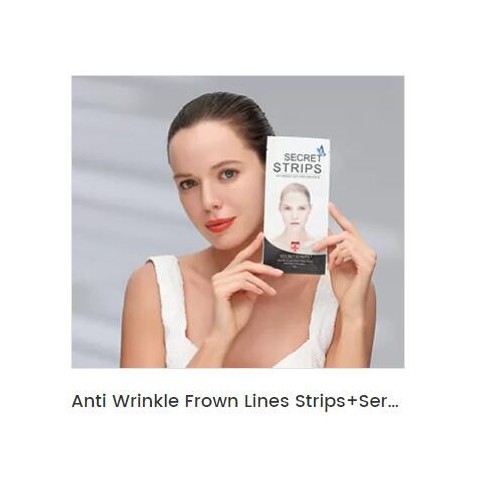Anti Wrinkle Frown Lines Strips+Serum图5