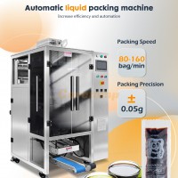 2 lane Ice Stick Liquid Sachet Packing Machine