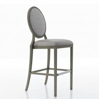 Sleek and Charming YG7200-PB Metal Bar Stools With Back Pattern