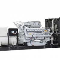 000kW Natural Gas Generator, Perkins 4016-61TRS2, 4 Stroke