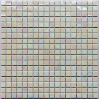 15x15mm Glass Mosaic with Dot Glued