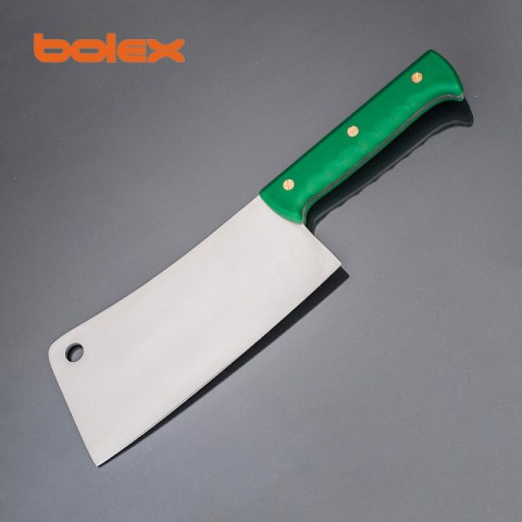 china cleaver kitchen knife chopper knives butcher producer color coded handles图3
