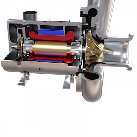 Lz037b40 Maglev Turbo Blower/Maglev Centrifugal Turbo Blower图3