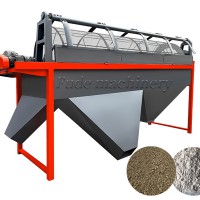 Organic fertilizer drum screening machine