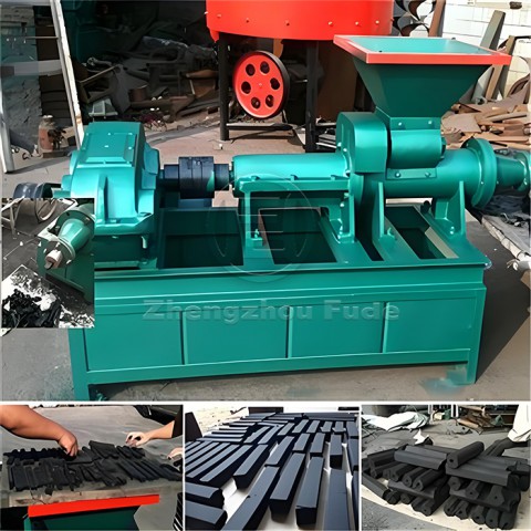 The function of charcoal machine production line图3