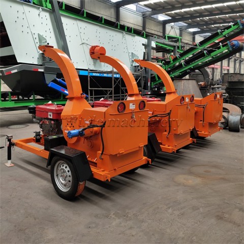 The working principle of the tree branch crusher图3