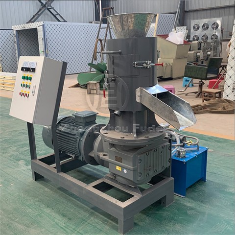 How does the feed pellet machine work图2