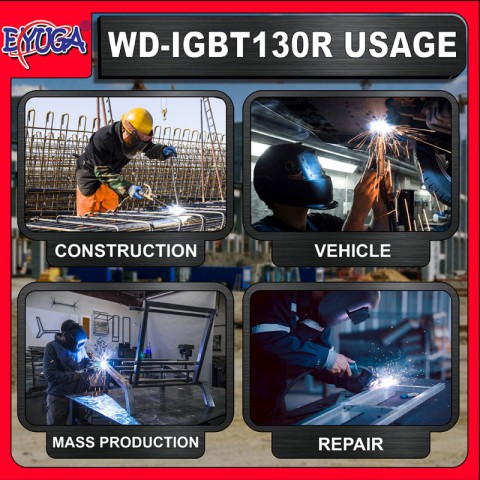 EYUGA 5.5KVA Welding Machine (14# - 12#) IGBT130R图3