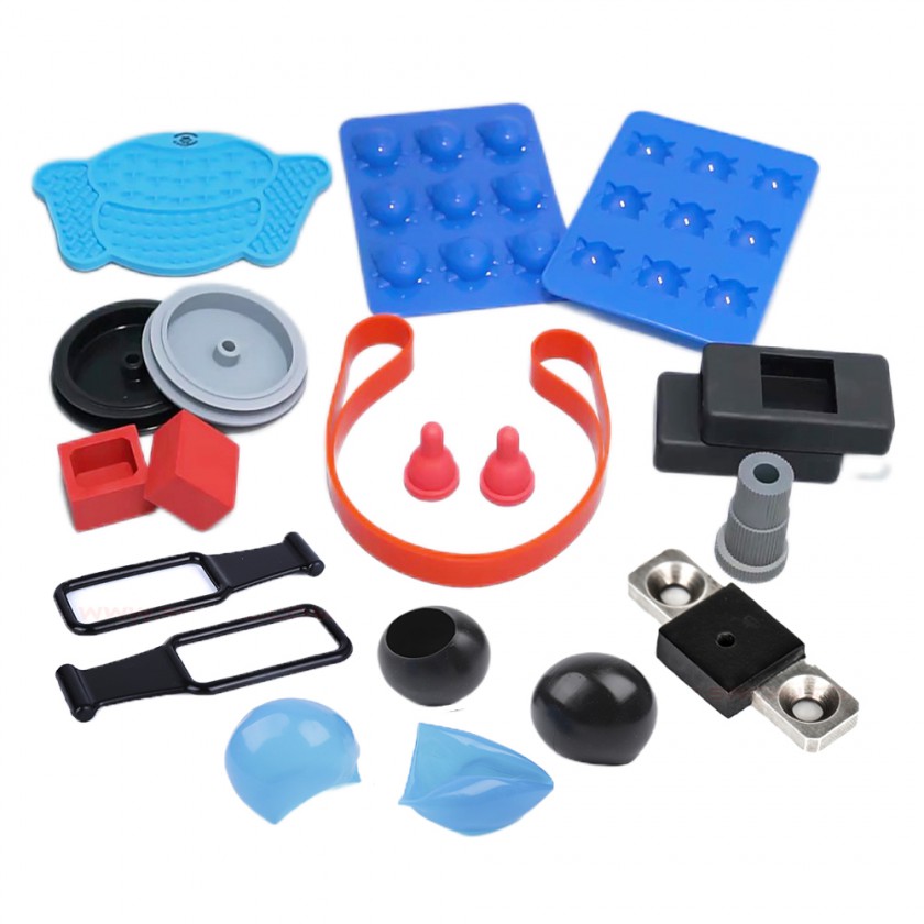 Jiangzhi factory custom rubber silicone product, injection plastic parrt图3