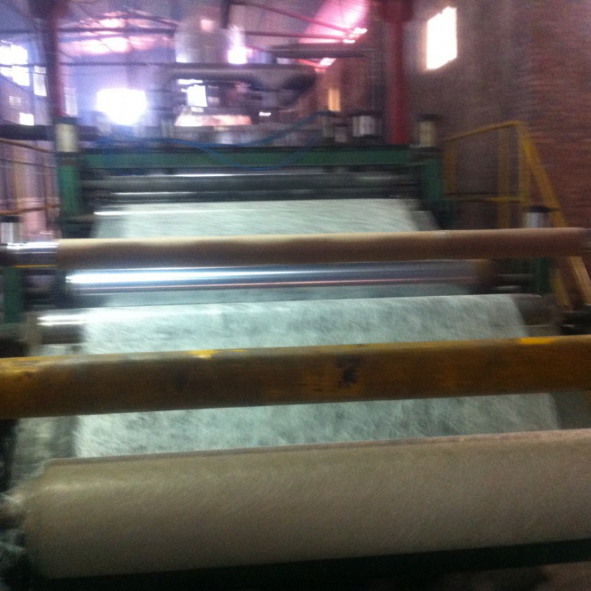 glass fiber chopped strand mat production line图2