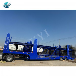European design car carrier semi trailer