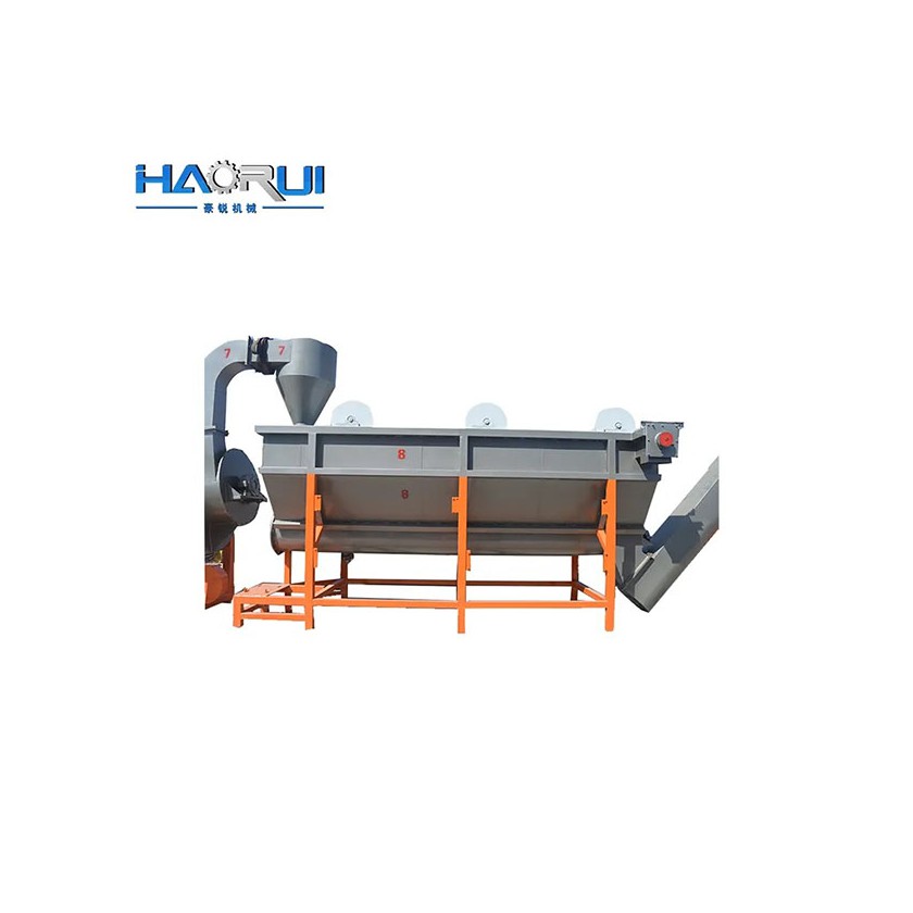 Automatic 1000kg/h Fibre Grade Plastic Recycling Equipment PET Cleaning System图3