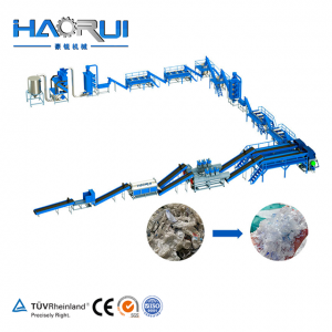 Automatic Fibre Grade Plastic Recycling Equipment
