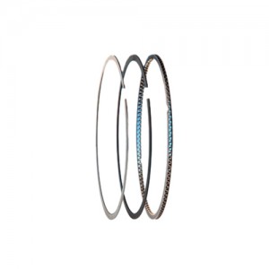 Gasoline engine piston ring