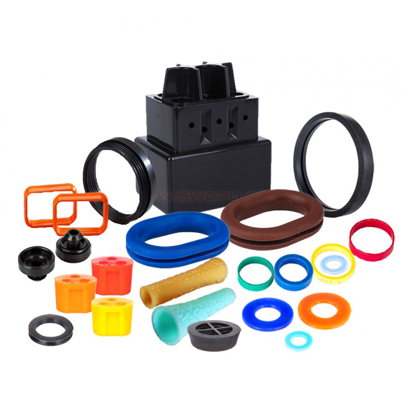 Injection Molding Factory Rubber Gasket Washer, Rubber Grommet, Rubber Bushing Sleeve图2
