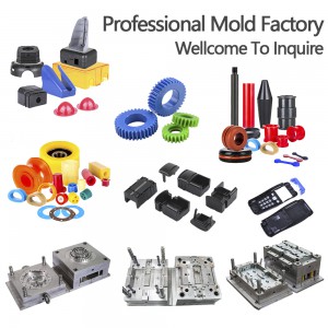 ISO9001 Certified Factory Injection molding, Over&insert molding, Rubber Molded,  Urethane Casting S