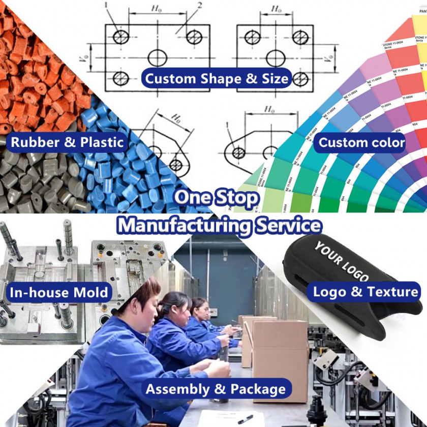 ISO9001 Certified Factory Injection molding, Over&insert molding, Rubber Molded,  Urethane Casting S图3