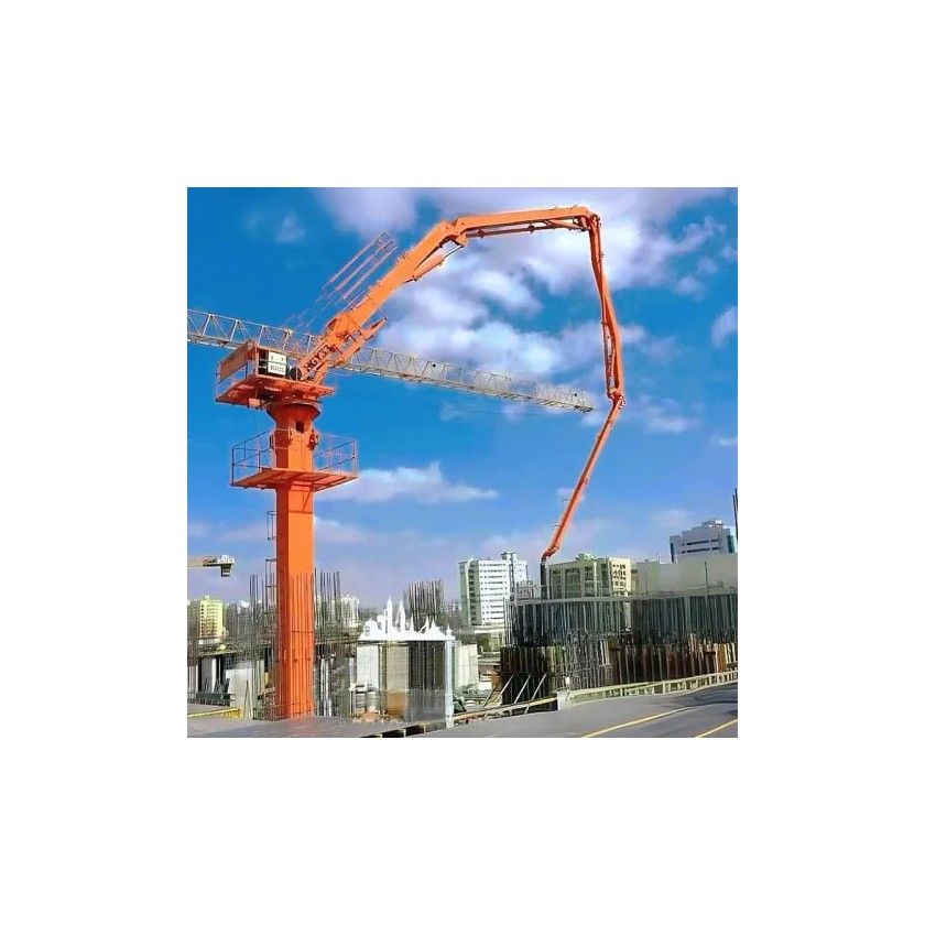 Floor-Fixed Self-Climbing Placing Boom图1