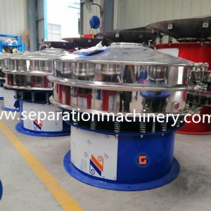 Rotary Round Screener Coffee Screening Machine Vibratory Sifter