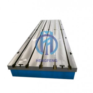 Cast Iron T slotted Bed Plate