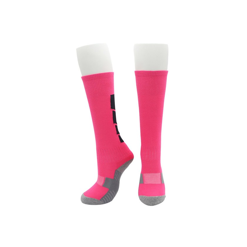Custom Pink Youth Football Socksͼ1
